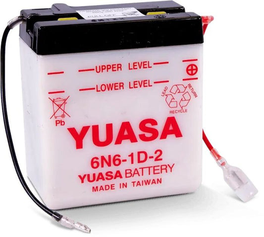 Conventional 6N6-1D-2 6 Volt Battery - YUAM2662B
