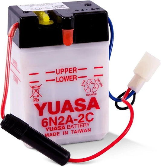 Conventional 6N2A-2C 6 Volt Battery - YUAM262AC