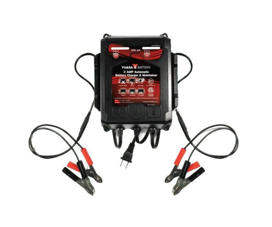 2 Amp Charger & Maintainer Dual Bank (6/12V) - YUA2AMPCH