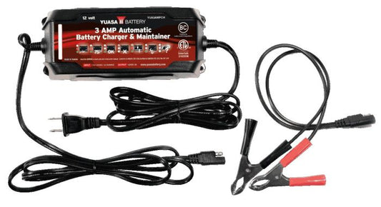 3 Amp Charger & Maintainer (12V) - YUA3AMPCH