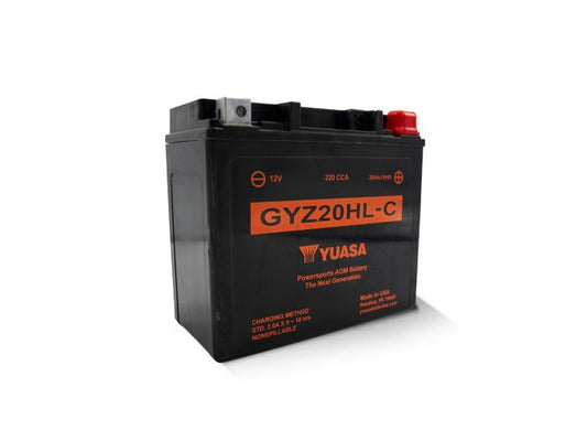 Yuasa GYZ20HL-C Factory Activated, Maintenance Free - YUAM720GHC