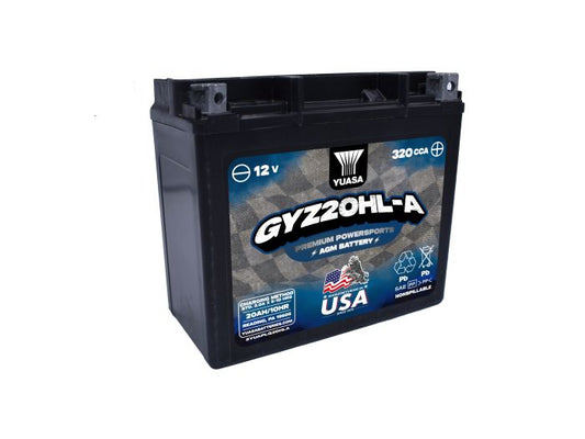 Yuasa GYZ20HLA Factory Activated Battery - YUAM720GHLA