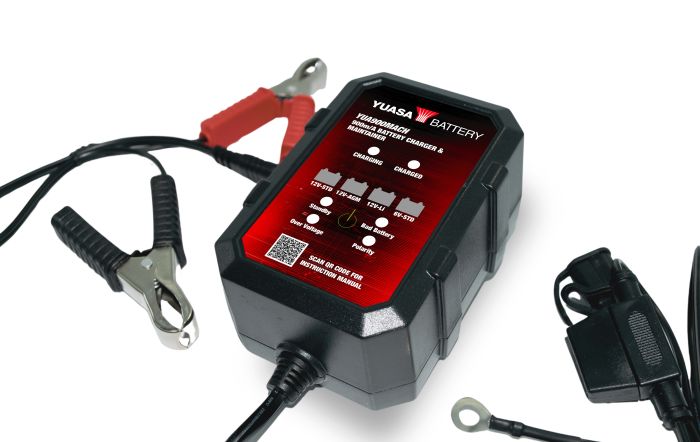 Yuasa 900M Amp Charger & Maintainer (6/12V) - YUA900MACH