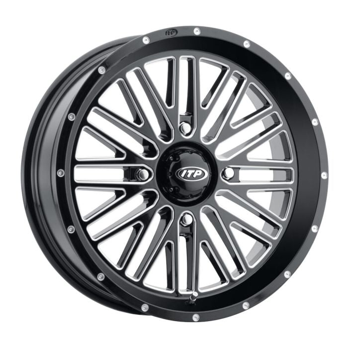 Itp Momentum Wheel Blk/mch, 18x6.5, 4/137, 4+2.5 (+10mm) - 1822742731B