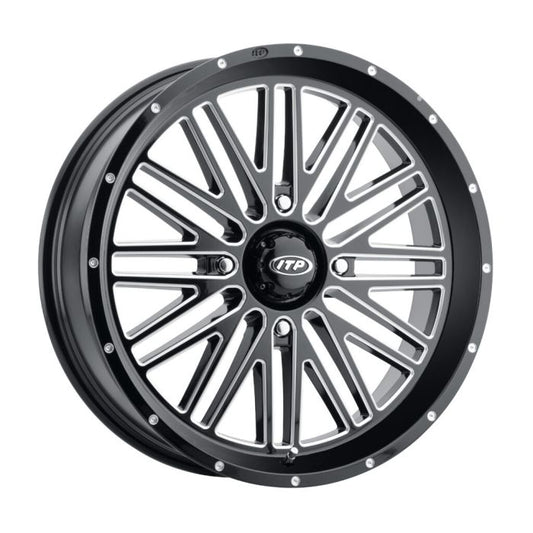 Itp Momentum Wheel Blk/mch, 20x6.6, 4/156, 4+2.5 (+10mm) - 2022745731B