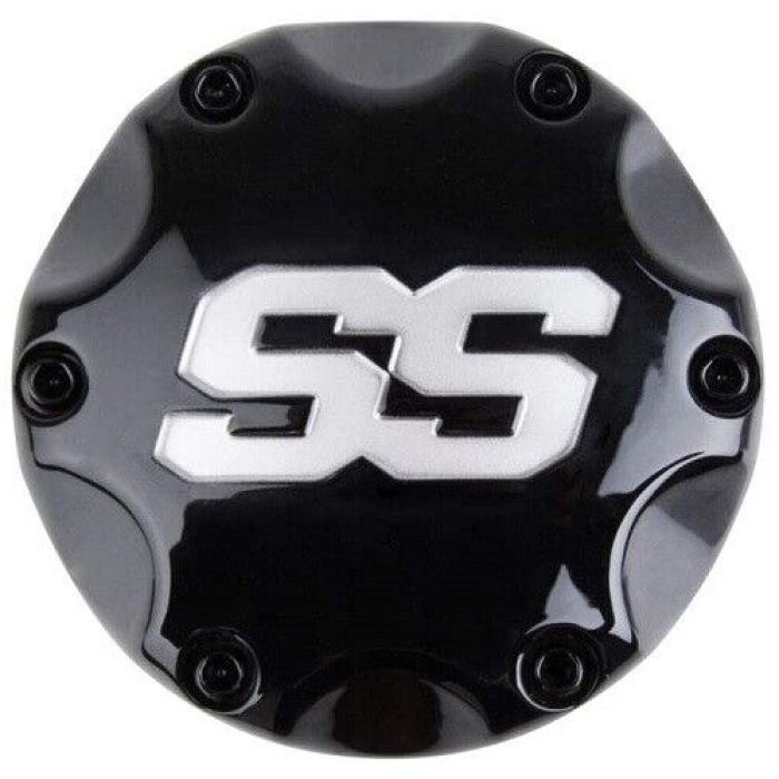 ITP SS Alloy Tall Viking/Wolverine Cap Black - 332131SS1R