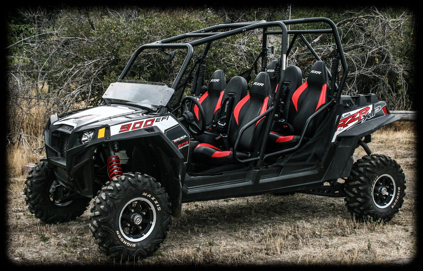 RZR 4 800 Bump Seats Set (Front and Rear)