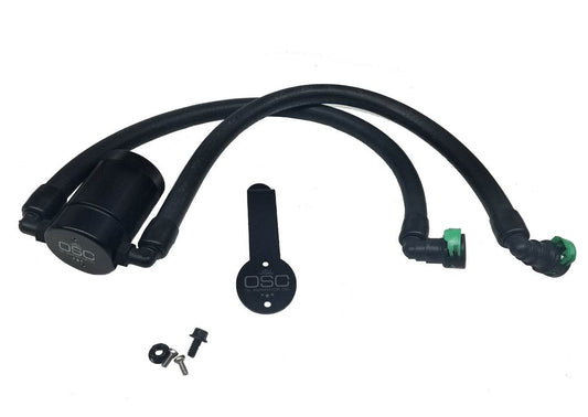 J&L Oil Separator 3.0 CCV Side, Black Anodized - J&L