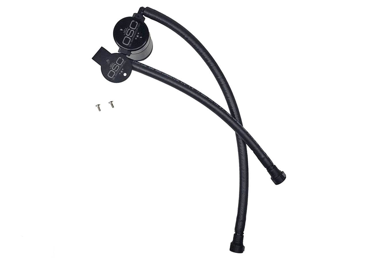 J&L Oil Separator 3.0 Driver Side, Black Anodized - J&L