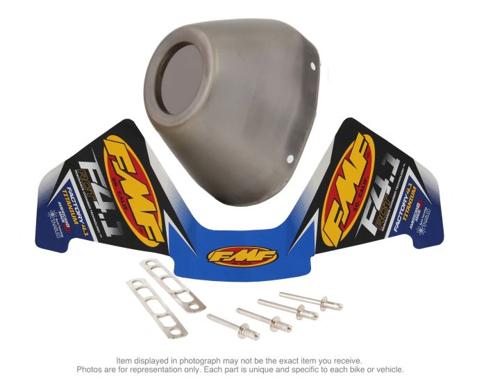 FMF RCT Ti Replacement End Cap Kit - 040642