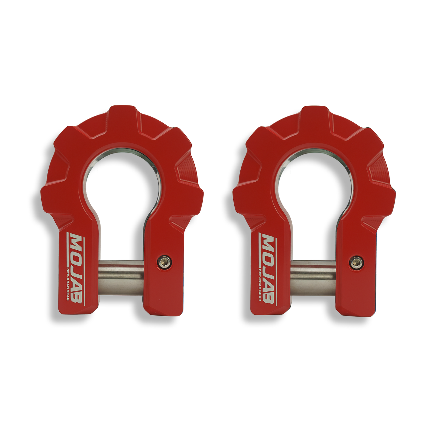 3/4'' Extreme duty Aluminum D-Shackle set (9T)-Ceramic coated (LIFETIME WARRANTY*)Orange, Blue and American flagShackles are scheduled for delivery during the week commencing July 13th
