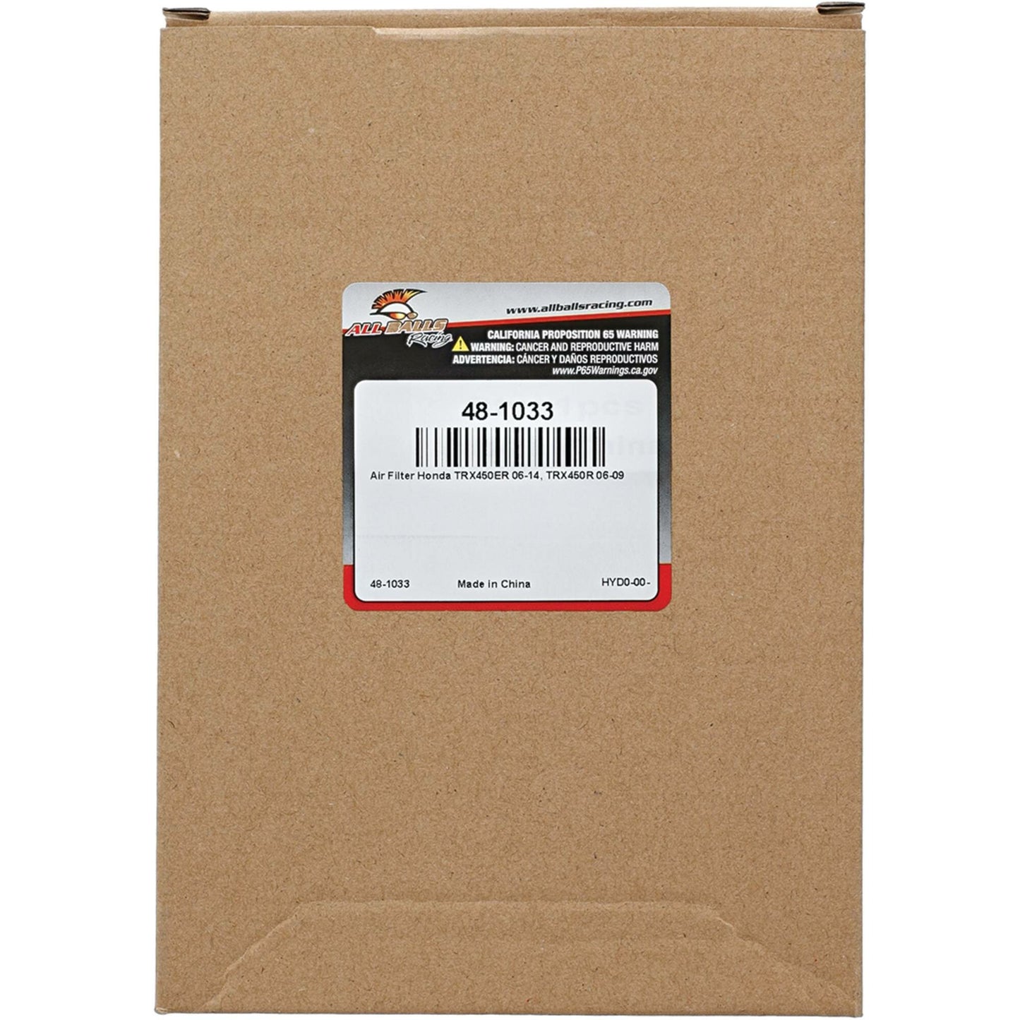 All Balls Air Filter Kit — MPN 48-1033
