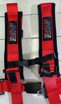 D2D 4.2 Auto Buckle 4-Point Harness – UTV Safety Gear