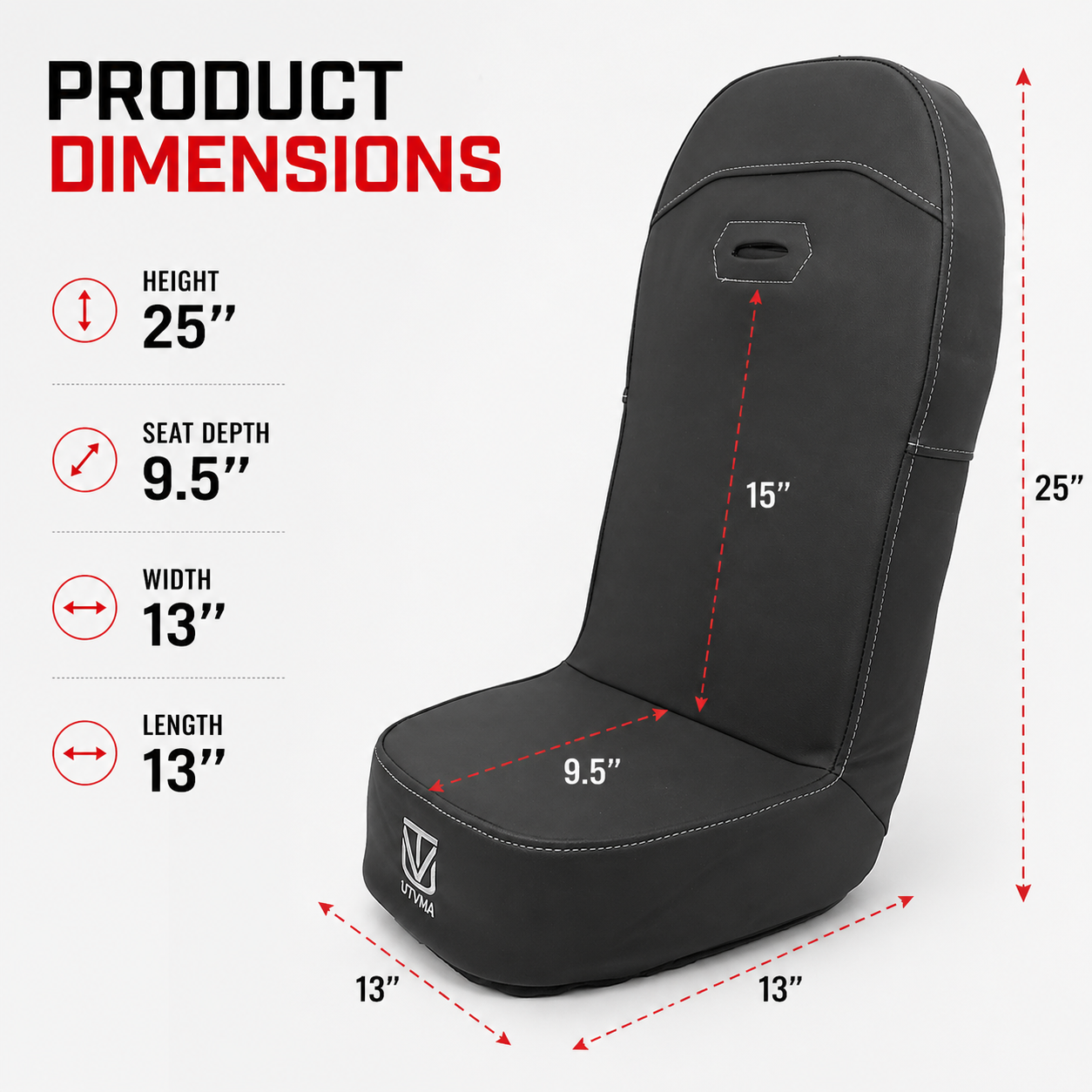 General Front/Rear Bump Seat (2016+)