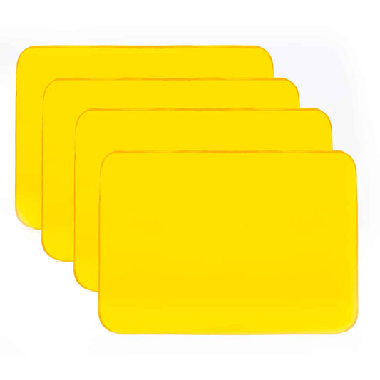 Sector Seven Spectrum/Sawtooth LED 2X3 Yellow Lens (4 pack)