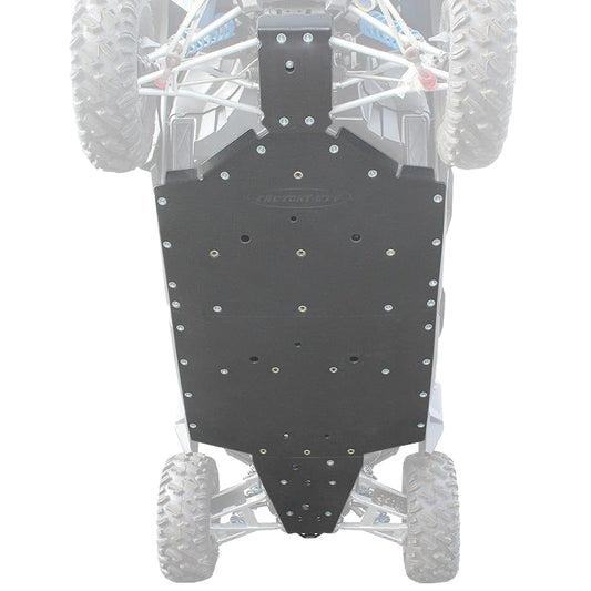 Factory UTV Polaris RZR 4 900 & 4 1000 UHMW Skid Plate - Factory UTV
