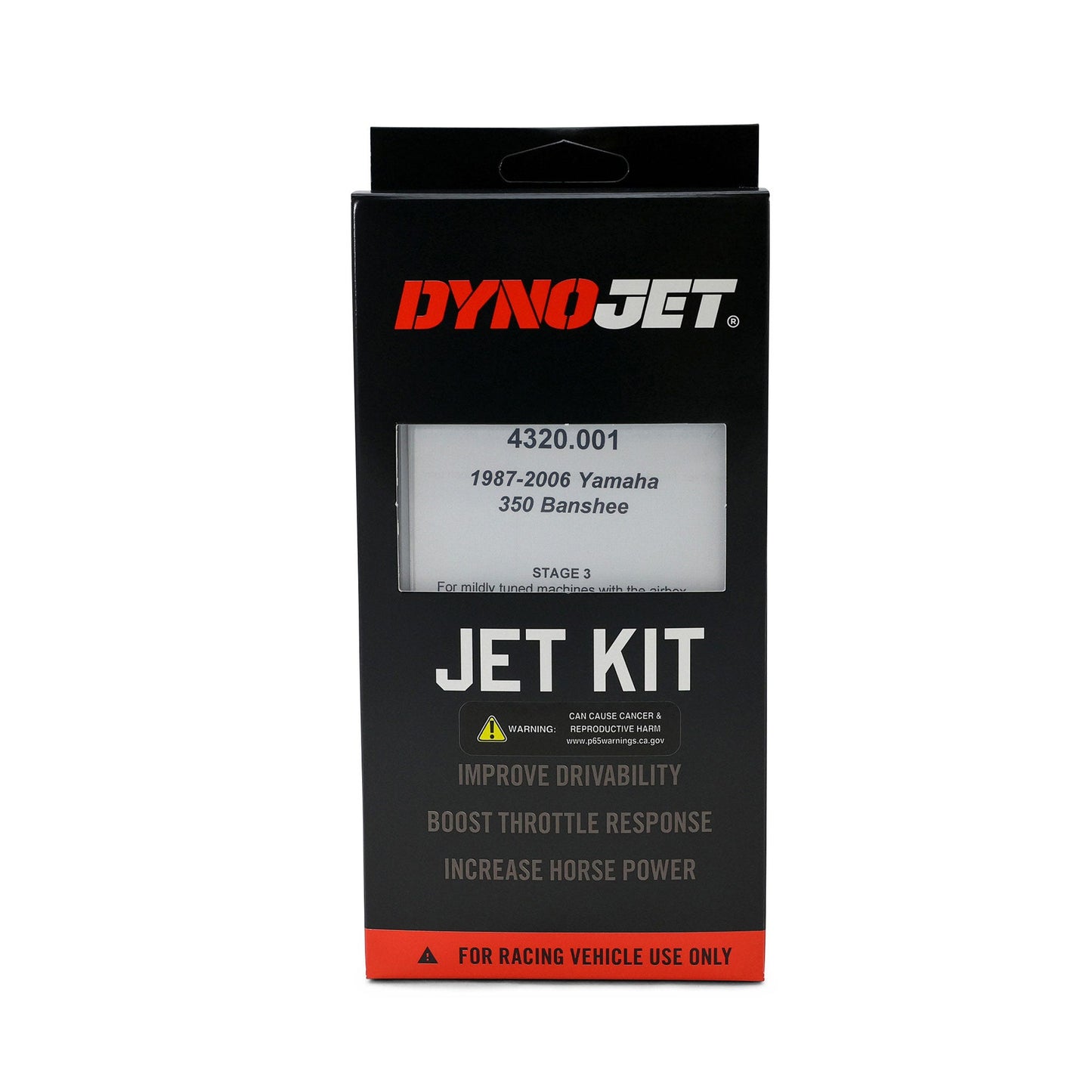 Dynojet Jet Kit for 1987-2006 Yamaha Banshee 350 (4320)