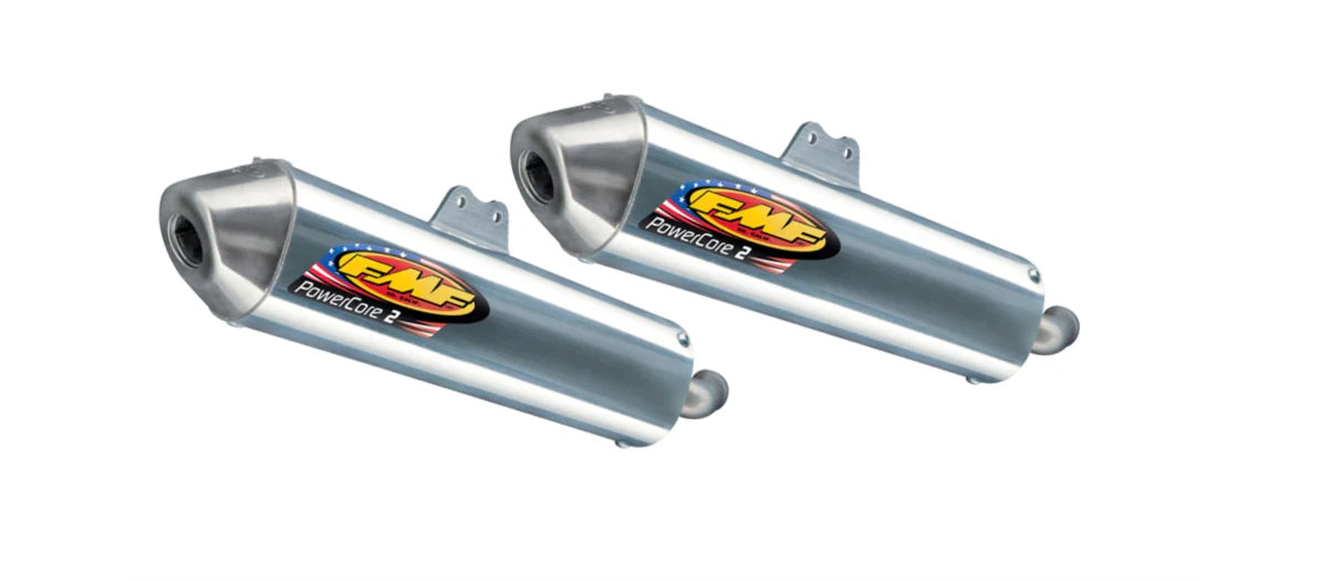FMF Racing Yamaha Banshee 1987-06 Powercore 2 Silencer SET (2 PCS)