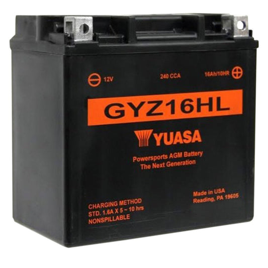Yuasa Gyz16hl Factory Activated, Maintenance Free - YUAM716GHL