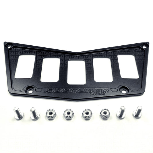 5 Switch Dash Panel Black
