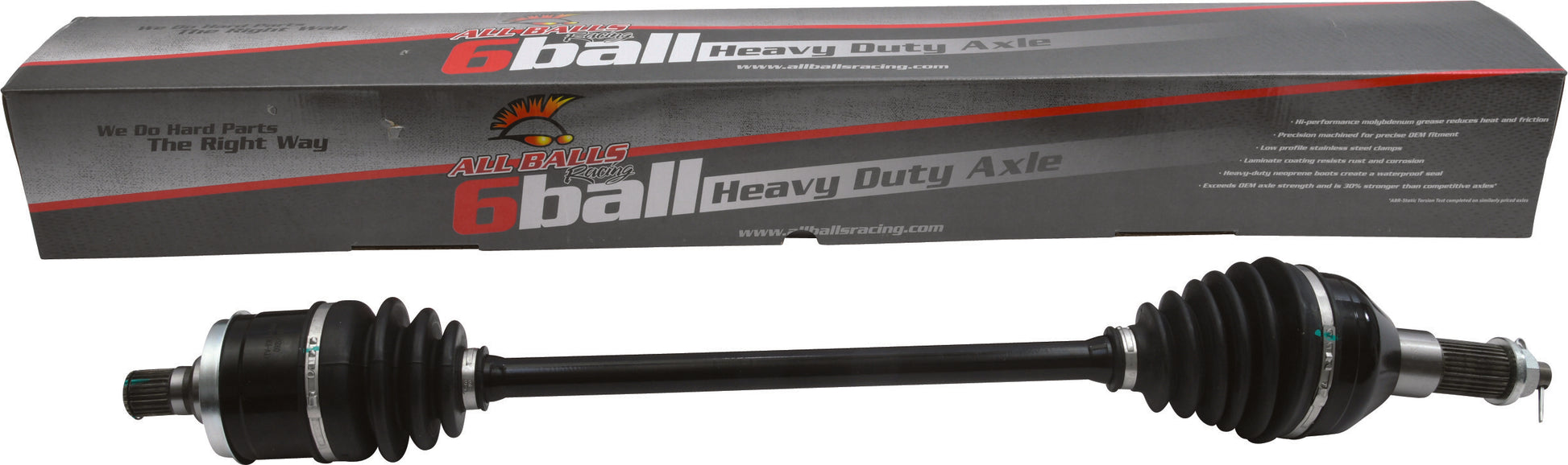 All Balls 6 Ball Heavy Duty Axle — MPN AB6-KW-8-138
