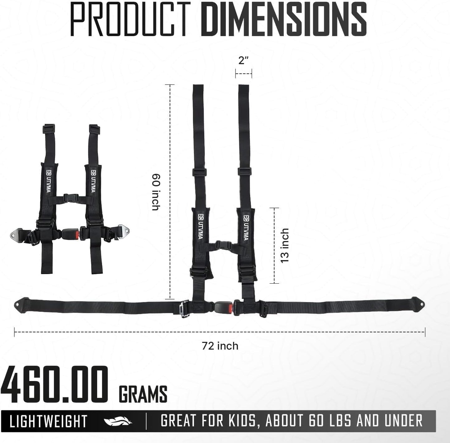 Commander Max Front Bench Seat With Harnesses (2021+)