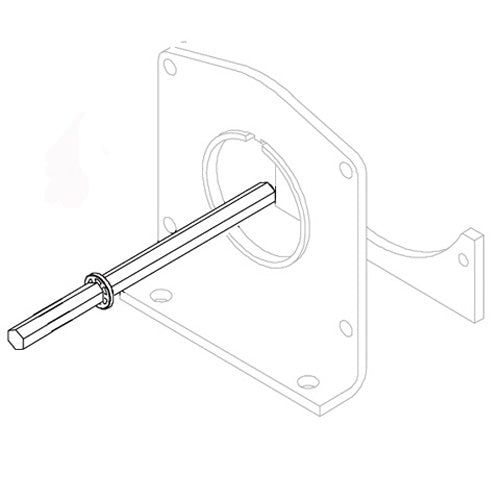Drive Shaft for 6212002 Winch - AC-12002N | Bronco