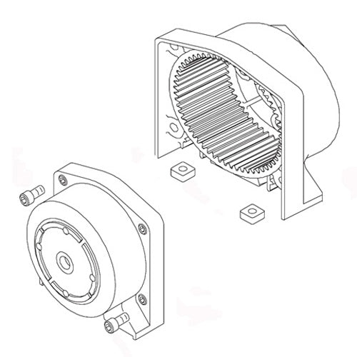 Replacement End Housing and Clutch Assembly for 6212002 Winch - AC-12002J | Bronco