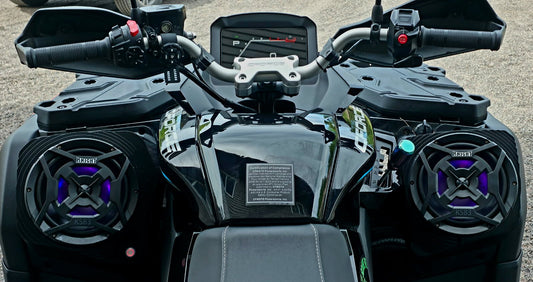 2025 to 2026 CFMOTO CForce 800/1000 Waterproof Fender Speaker Pods