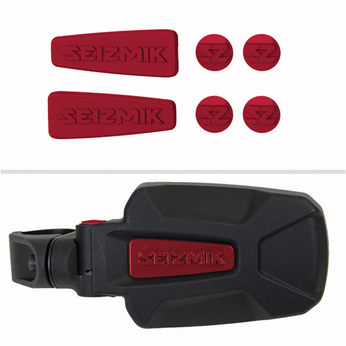 Seizmik Pursuit Side View Mirror Insert Red - 56-18074