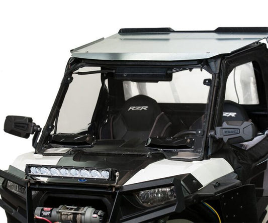 Seizmik Windshield Full-Vented - Scratch Resistant Poly - 50-25035KIT