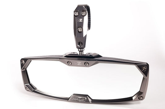 Halo-Ra Rear View Mirror Billet Bezel - 2" - 18012 | Seizmik