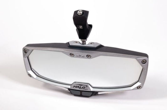 Halo-Ra LED Rear View Mirror with Cast Bezel Pro-Fit - 56-18021 | Seizmik