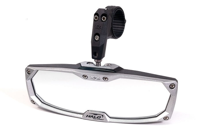Halo-Ra Cast Rear View Mirror with Cast Aluminum Bezel - 2" - 56-18025 | Seizmik