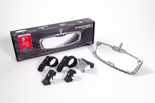 Halo-Ra Cast Rear View Mirror with Cast Bezel Can-Am X3 - 56-18027 | Seizmik