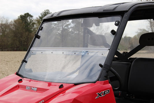 Windshield - Versa-Fold - Hard Poly - 50-25001KIT | Seizmik