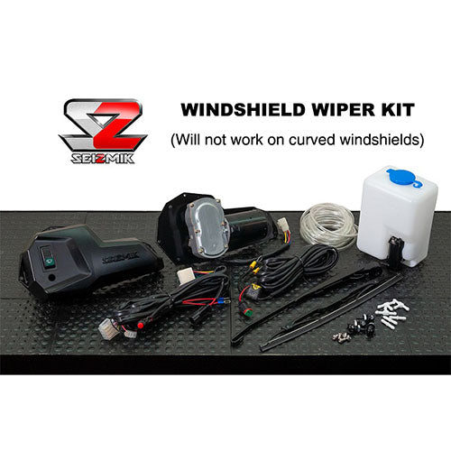 UTV Windshield & Headlight Wiper Washer Kit - 50-30011KIT | Seizmik