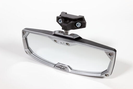 Halo-Ra Cast Rear View Mirror with Cast Aluminum Bezel Rzr Pro Xp - 56-18002 | Seizmik