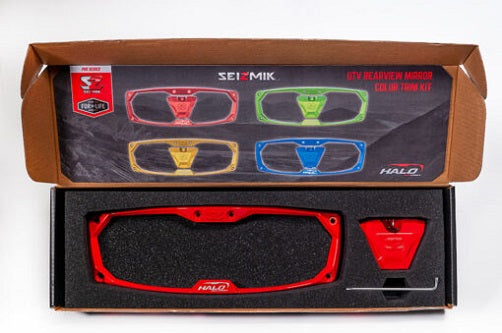 Halo-Ra Cast Aluminum Trim Kit - Red - 56-18100 | Seizmik