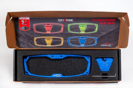 Halo-Ra Cast Aluminum Trim Kit - Blue - 56-18102 | Seizmik