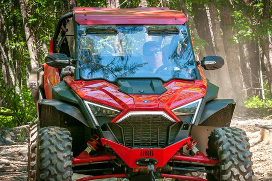 Windshield Kit, Sz Vented Tl, Pol Rzr Proxp Scratch Res - 50-50231KIT | Seizmik