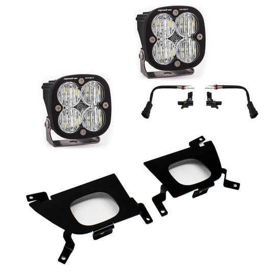 Baja Designs Squadron Sport Fog Pocket Light Kit | 19-22 Silverado 1500 / 20-22 2500HD/3500HD