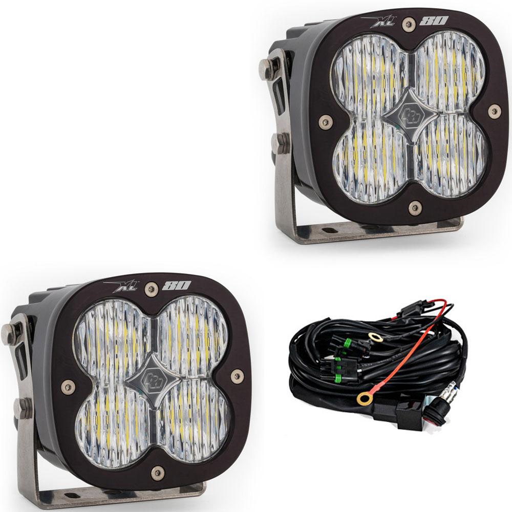 Baja Designs XL80 LED Auxiliary Light Pod Pair | Universal