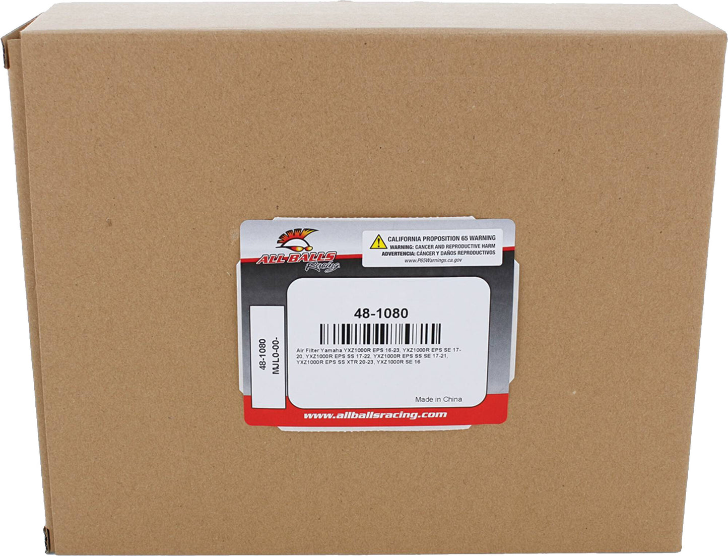 All Balls Air Filter Kit — MPN 48-1080