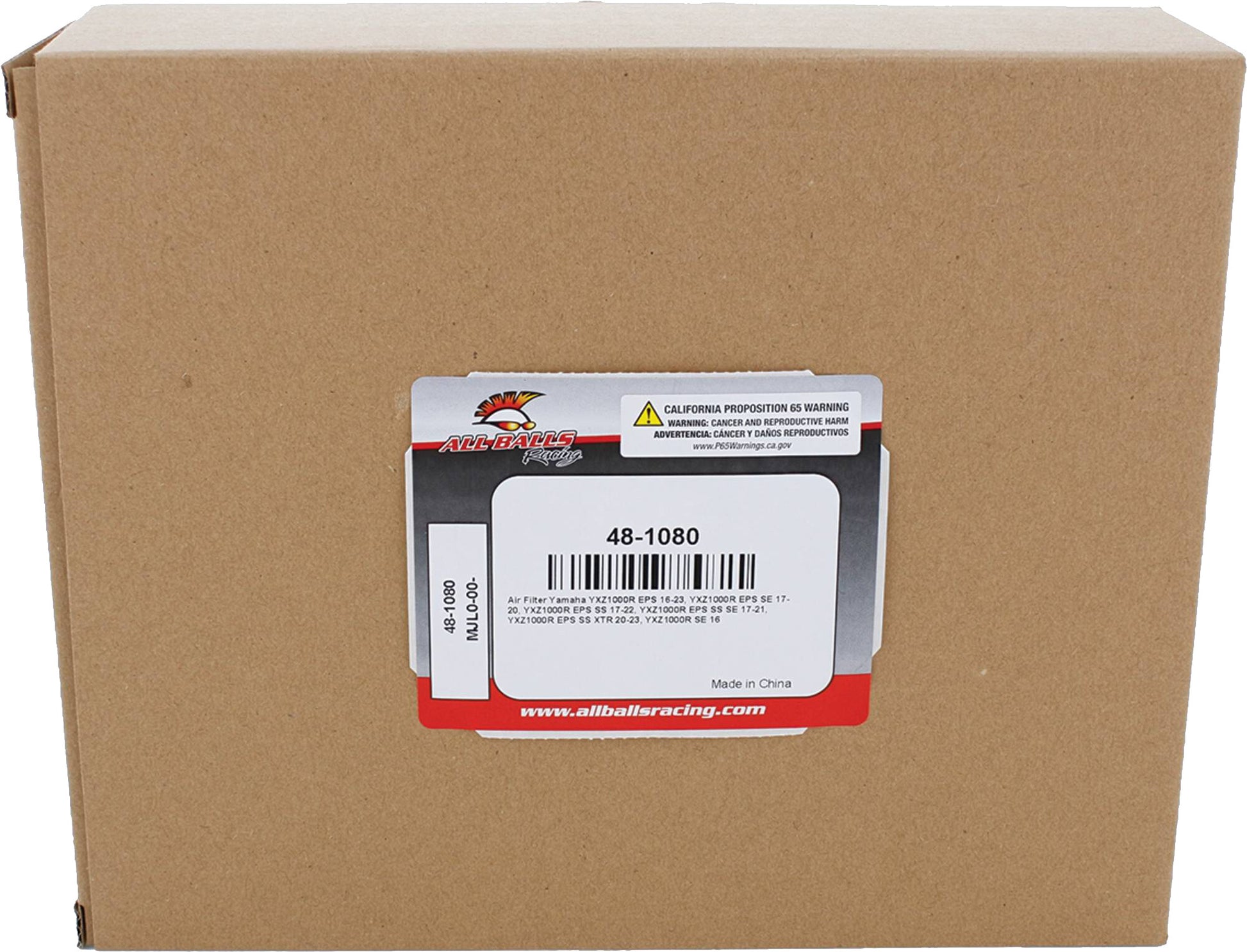 All Balls Air Filter Kit — MPN 48-1080