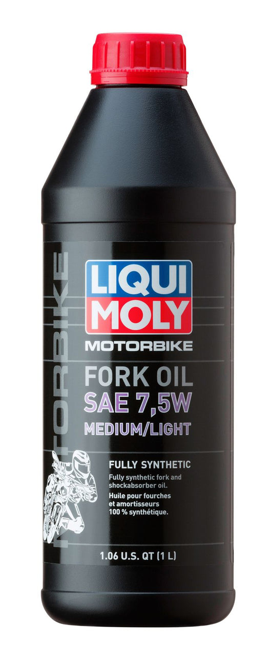 Liqui Moly Motorbike Fork Oil 7,5W Medium/light 1 Liter - 20098