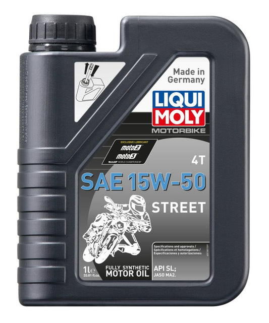 Liqui Moly Motorbike 4T 15W-50 Street 1 Liter - 20058