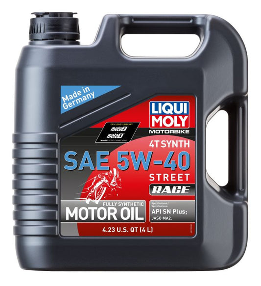 Liqui Moly Motorbike 4T Synth 5W-40 Street Race 4 Liter - 20076