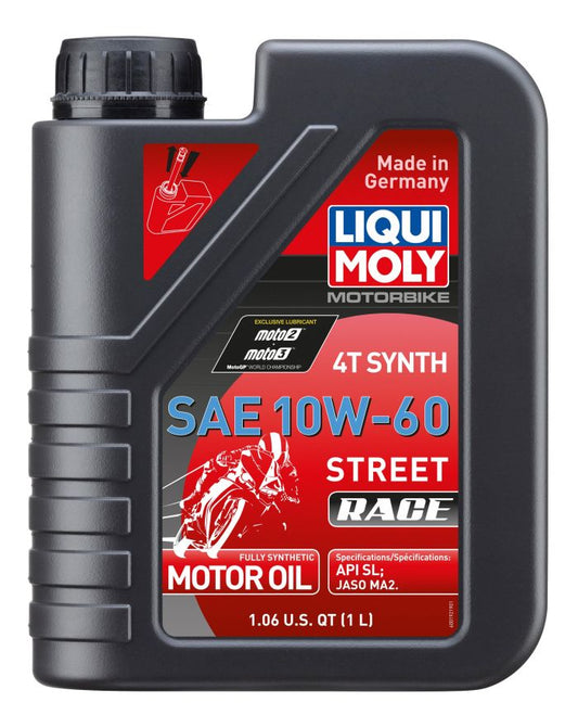 Liqui Moly Motorbike 4T Synth 10W-60 Street Race 1 Liter - 20070