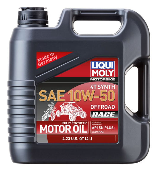 Liqui Moly Motorbike 4T Synth 10W-50 Offroad Race 4 Liter - 20080